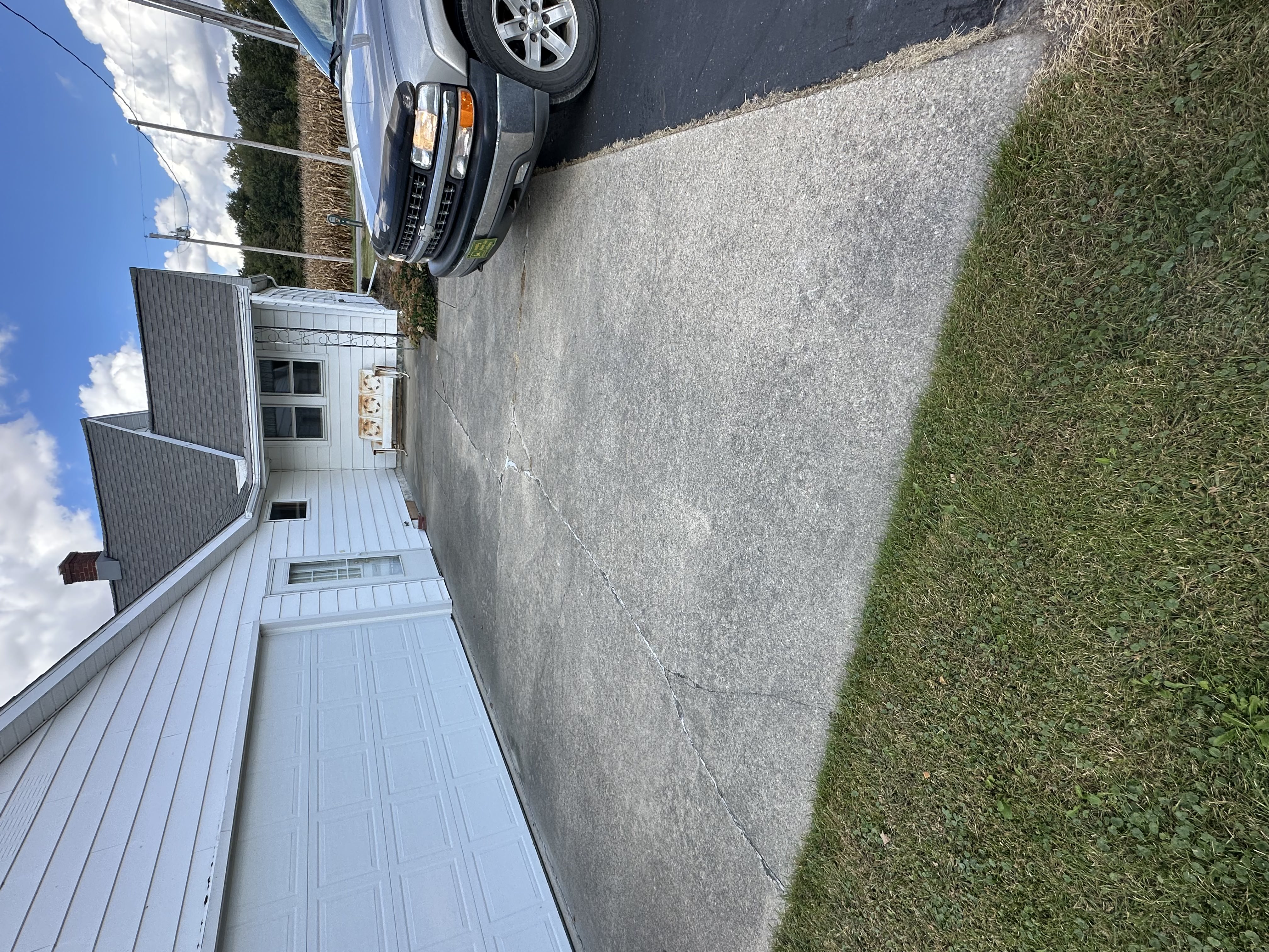 Concrete Cleaning - Before